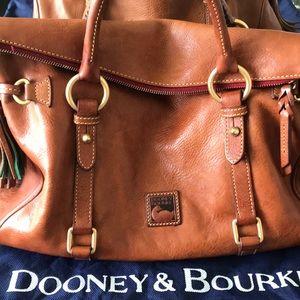 Authentic Dooney and Bourke Florentine satchel